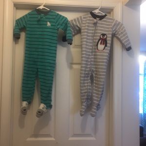 Carter’s Boy’s Fleece Footed Pajamas